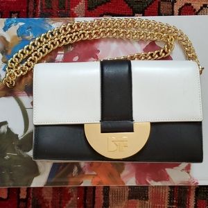 Diane Von Furstenberg crossbody two straps bag